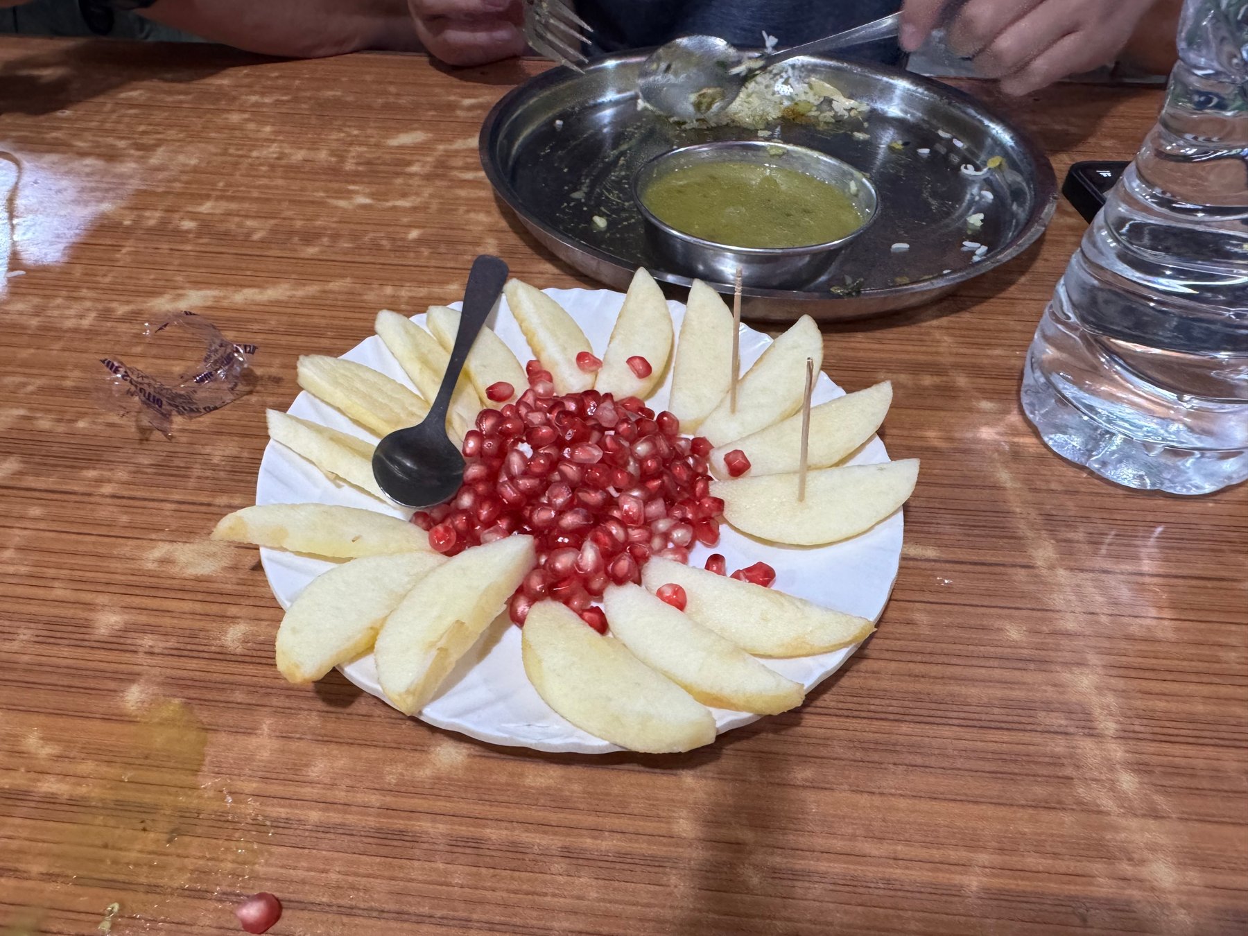 Fresh fruit at the end of the day.
