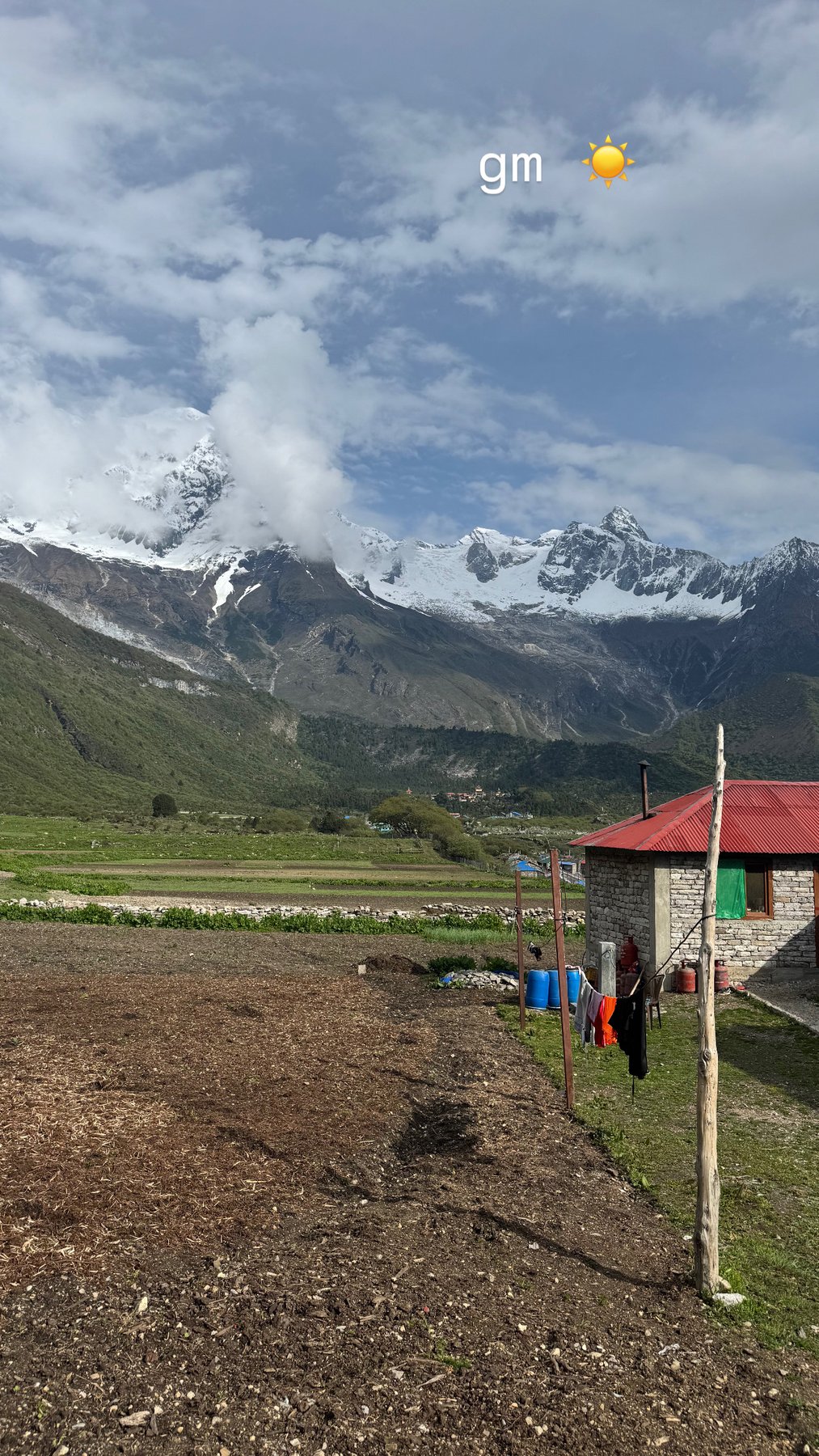 Mountain views near Samagaun.